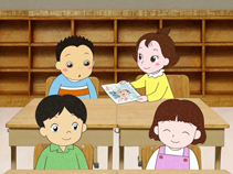 ヤクルト　工場見学用アニメ